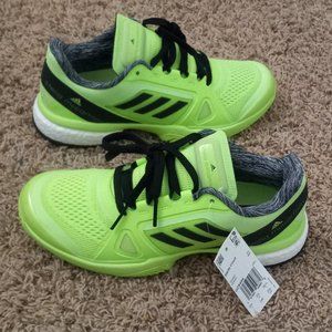 Nwt Adidas Stella McCartney Women Barricade Court Tennis Shoes Green 7.5